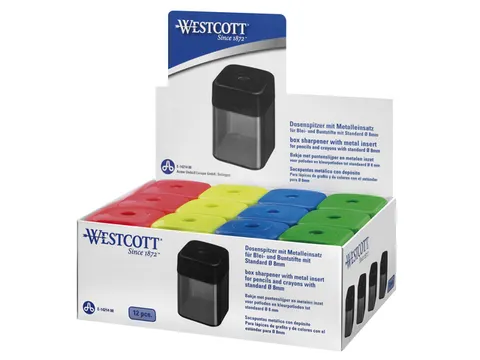 Puntenslijper Westcott Kunststof Metalen Slijper Assorti