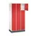 lockerkast,HxBxD 1950x920x500mm,3x4vakken,cil.-slot,sokkel