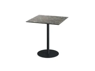 bistrotafel,HxBxD 730x700x700mm,rechthoekig,schotelvoet zwart - 1