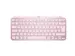 Mini clavier sans fil Logitech MX Keys Bluetooth rose QWERTY Angl GB