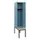 locker met bank,HxBxD 1950x400x815mm,1vak,vak B 400mm,cilinderslot
