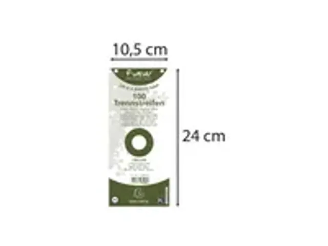 OUTLET Tabstroken perfo FOR EVER 105X240mm wit