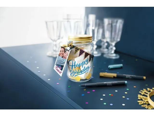 Marker Faber-Castell metallic Ice Ice blue