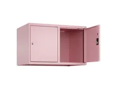 opzetkast,v. locker,2vak.,vak B 400mm,HxBxD 500x800x500mm,cilinderslot