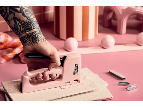 Nietpistool Rapid R13 Ljung 13/4-10 roze