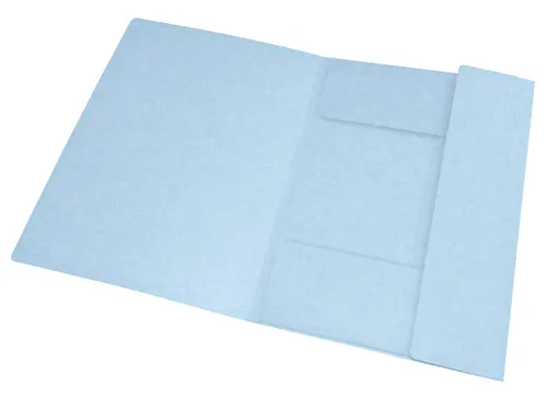 Elastomap Oxford Top File+ A4 pastel blauw karton