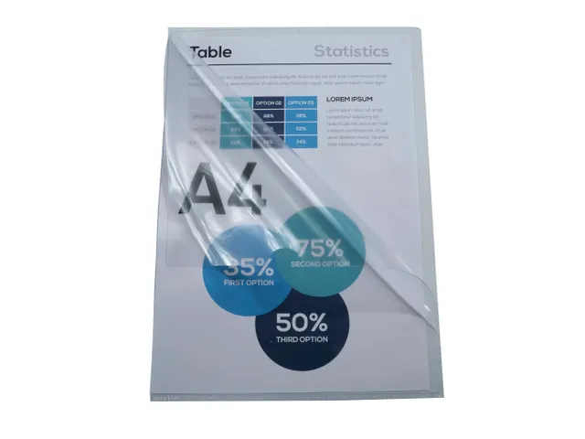 PK 50 L-map glad PVC 18/100 A4 transp.