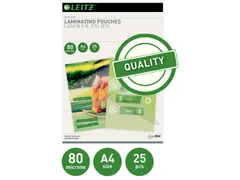 Eva pochette à plastifier ft A4, 160 microns (2 x 80 microns), paquet