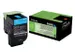 Tonercartridge Lexmark 80C2SC0 prebate blauw