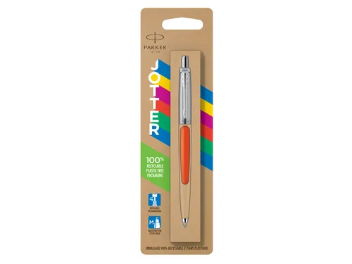 Balpen Parker Jotter Original orange CT medium blister à 1 stuk