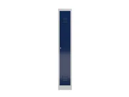 garderobekast,HxBxD 1800x310x500mm,1vak,klink,sokkel,romp RAL7035