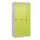 locker voor scheiding van kleding,HxBxD 1850x900x500mm,3vak