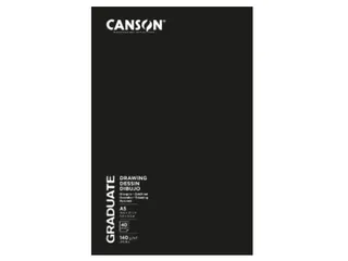 Schetsboek Canson Graduate 20vel 140gr A5 wit - 1