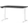 Elektrisch ihv bureau,HxBxD 720-1200x1200x800mm,blad grafiet