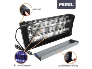Elektrische Insectenverdelger 360° - 2x15W - 7