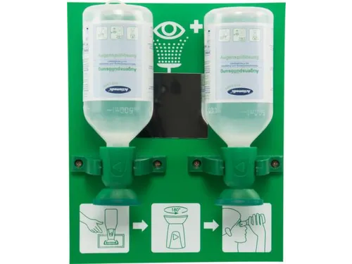 Oogspoelstation,2X500Ml Keukenzoutoplossing,Spiegel
