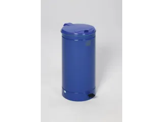afvalverzamelaar,1x70l,HxØ 700x450mm,klemring,romp staal RAL5010 - 2