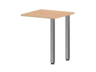 aanbouwtafel,i.h.v.,HxBxD 720-840x600x600mm,NE-esdoorn - 1