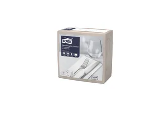 Tork 477352 Dinnerservet 39x39cm 2-laags 1/8 vouw 12x150st Natural - 3