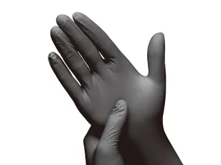 Handschoen Hynex Maat L nitril 100stuks zwart - 1