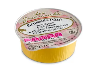 Roompaté Les Gourmands Brussels 45x25 gram cupjes - 4