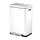 X-Cube pedaalemmer 45 Liter Wit Mat RVS