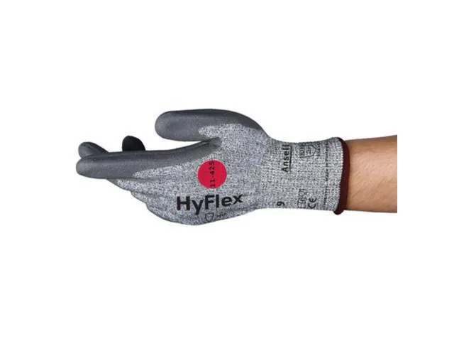 Ansell HyFlex 11-425 snijbestendige handschoenen grijs maat 9 12 paar