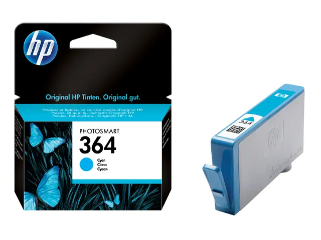 Hp 364 Inktcartridge Cyaan Origineel Standaard Capaciteit Cb318ee