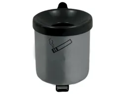 Veiligheidswandasbak Staal 0.6 liter Hxd 100x90mm Kantelbaar Zilver