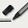 Krijtstift Sigel 1stuk zwart wig punt 1-5 mm