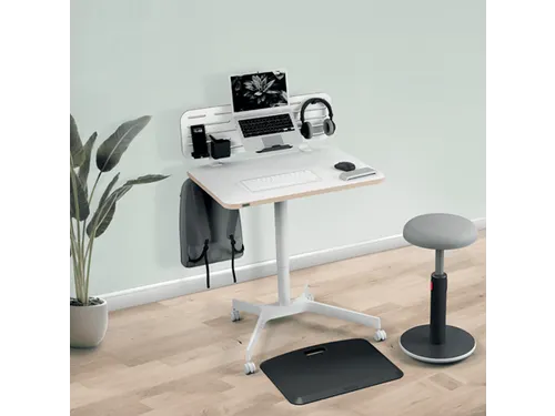 Leitz Ergo Zit-Sta bureau Mobiel 80x60cm klein