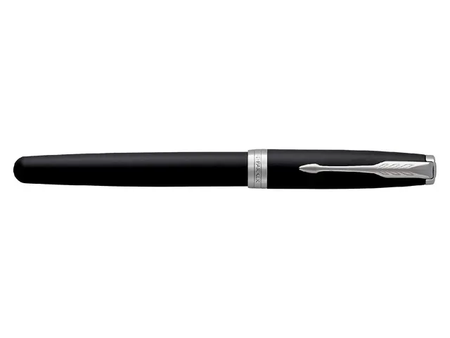 Vulpen Parker Sonnet Matte black CT Finish Fijn