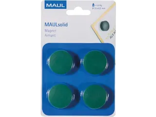 Magneet Maulsolid, Diameter 32 Mm, Groen, 4 Stuks - 2
