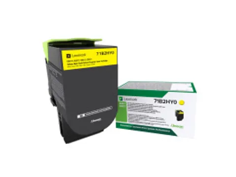 71B2Hy0 Lexmark Cs417 Toner Yellow Return