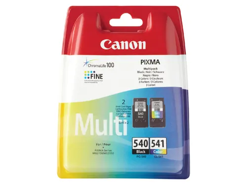 Canon PG-540 & CL-541 Multipack Zwart + Kleur Inktcartridges