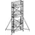rolsteiger,reik H 7,4m,steiger H 6,64m,3platform(s),m. luik