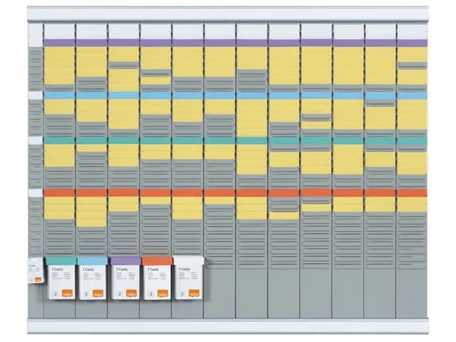 T-kaart Planner Nobo 12 Panelen 32 Sleuven
