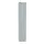 garderobekast,HxBxD 1802x305x305mm,1vak,cil.-slot,romp lichtgrijs
