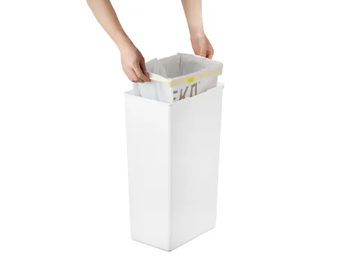 Afvalbak Morandi Touch Bin 40 Liter Wit