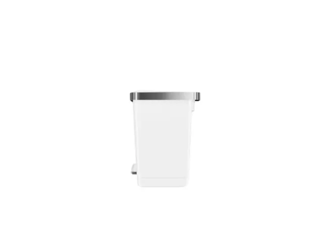 Hana 2 Pedaalemmer 15 liter Wit
