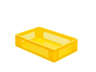 Euronorm-Stapelbak 26l H X L X B 145x600x400mm Geel - 1