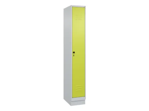 locker,HxBxD 1950x300x500mm,1vak,vak B 300mm,draaigrendel,sokkel