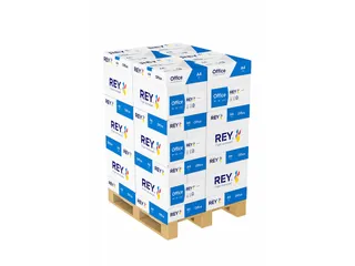 Kopieerpapier A4 Rey Office 80 Gram Halve Pallet - 1
