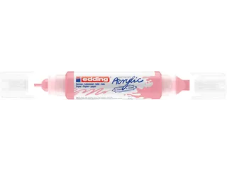 Acrylmarker edding e-5400 3D double liner stijlvol mauve - 1