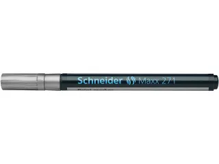 Lakmarker Schneider Maxx 271 1-2mm Zilver - 1