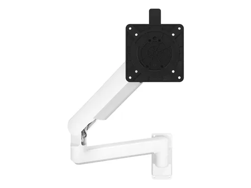 Viewprime Plus Monitorarm Gasgeveerd Met Wandbevestiging Wit