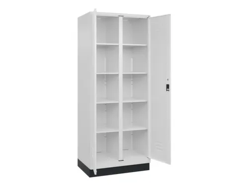wasgoedverdeelkast,HxBxD 1950x800x500mm,vak B 400mm,cilinderslot