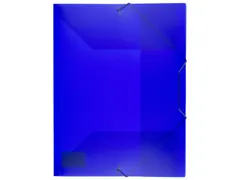 Elastomap Kangaro A4 PP transparant blauw