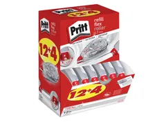 Correctieroller Pritt Flex Navulbaar 4.2mmx12m Doos 12+4 gratis