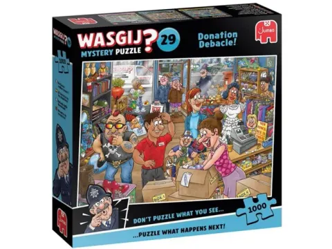 Puzzel Wasgij Mystery 29 Donatiedebacle! 1000 stukjes